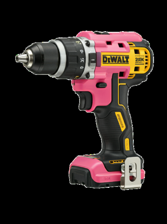 Pink DeWalt 20V max battery pack